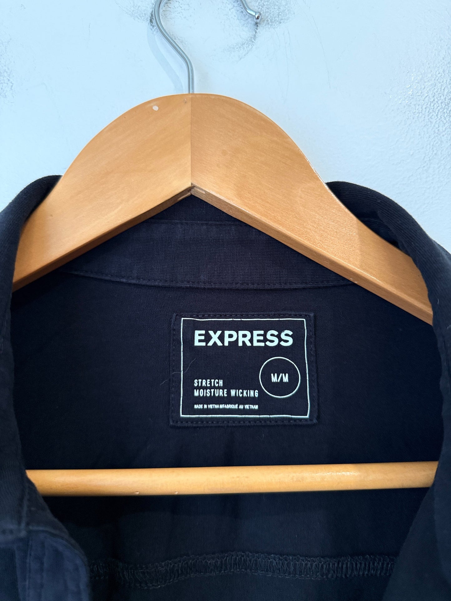 Express Black Stretch Shirt Size M