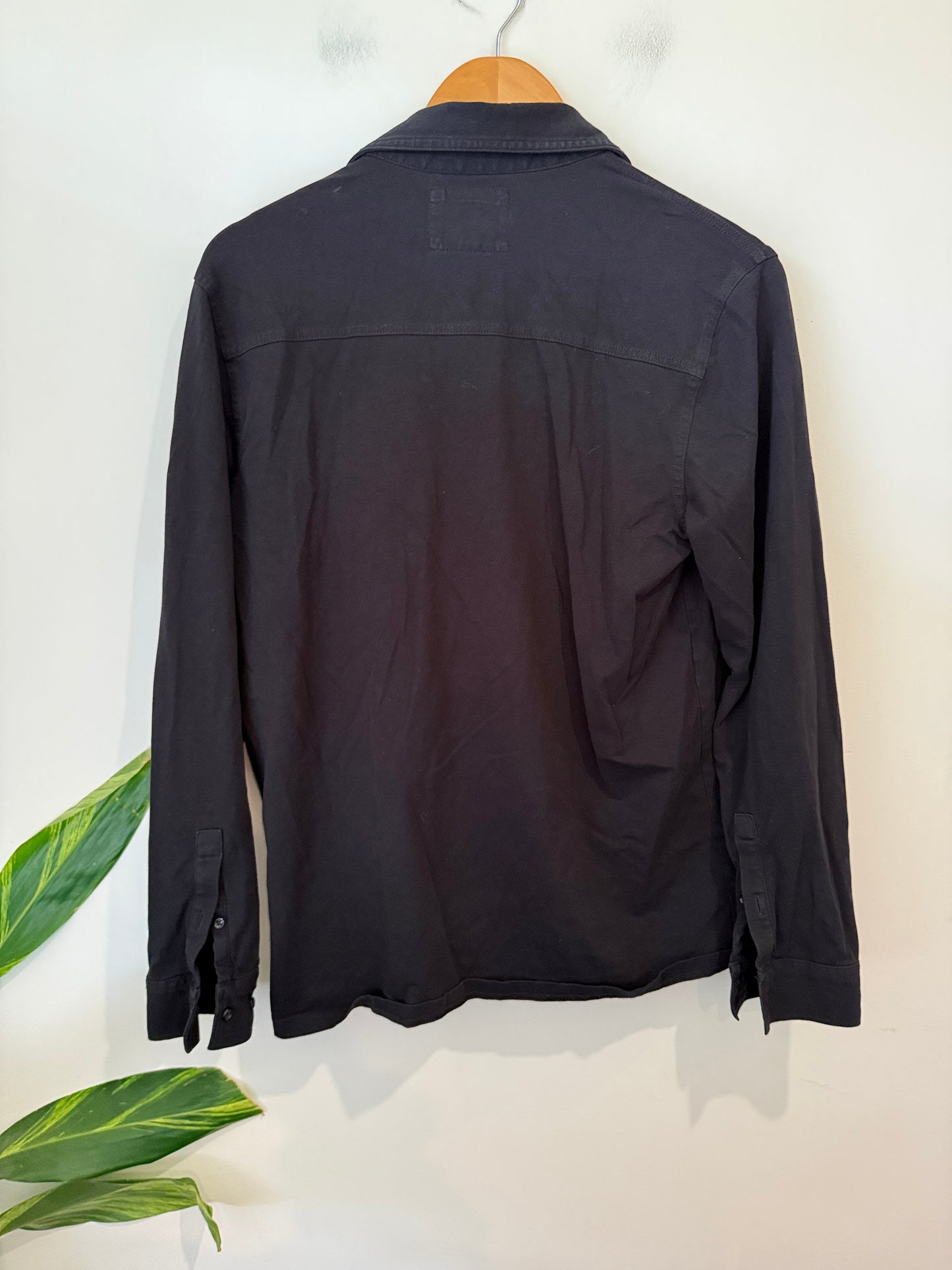 Express Black Stretch Shirt Size M