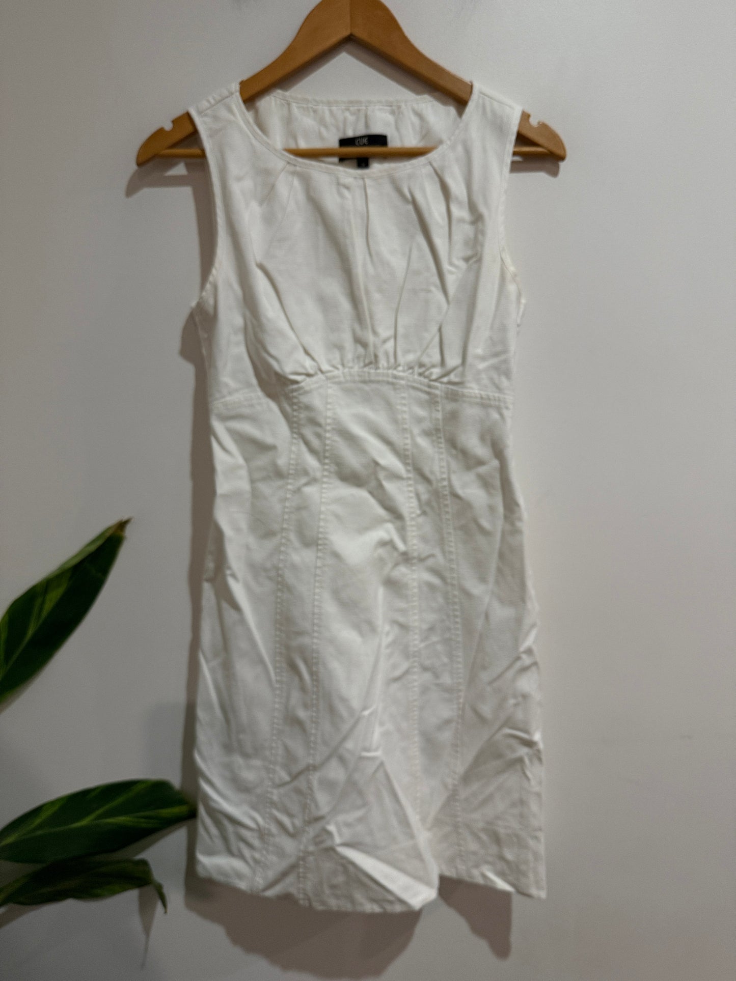 Cue Ivory Sheath Dress | Size 10