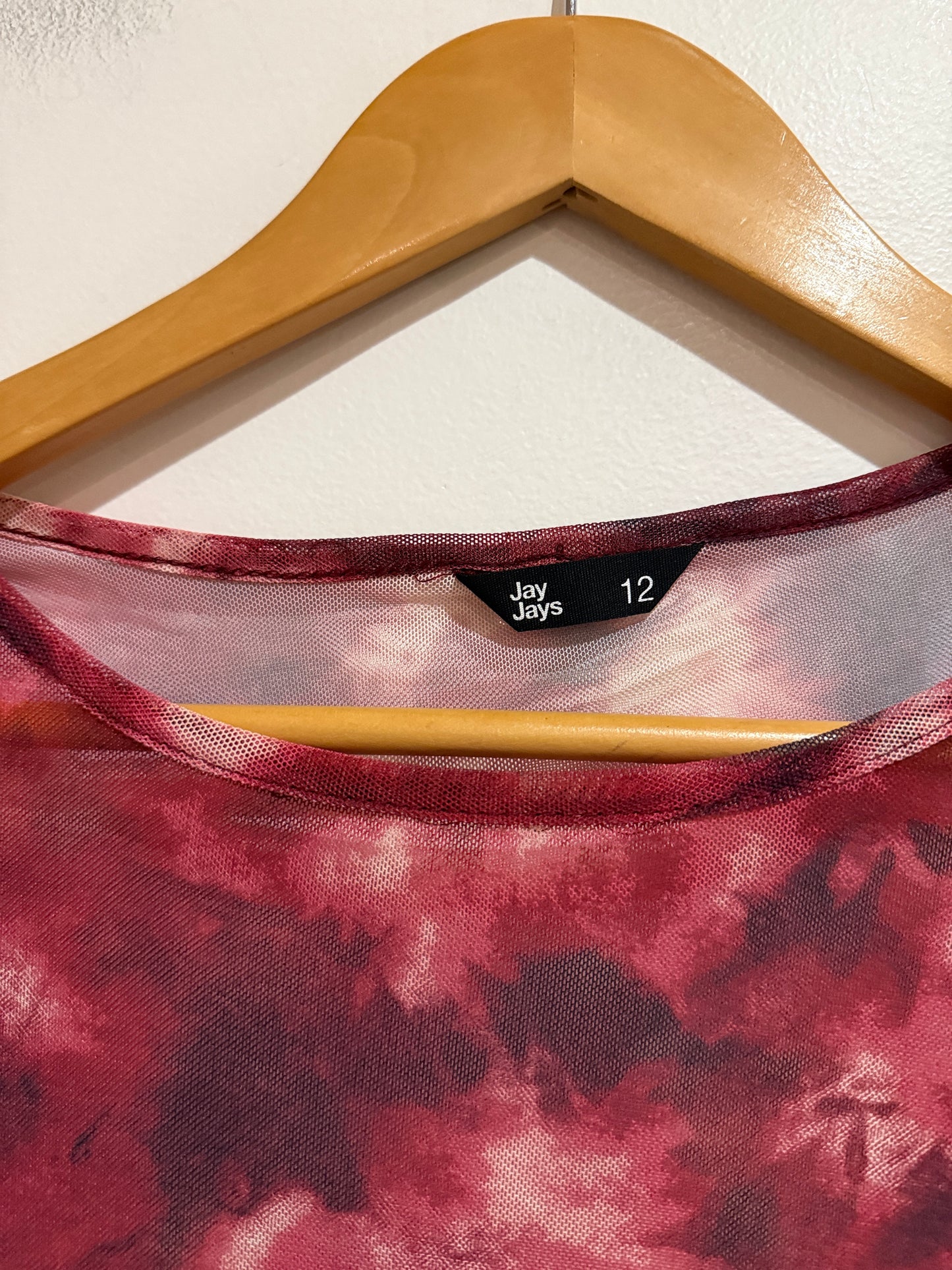 Jay Jays Tie Dye Mesh Maxi Dress | Size 12