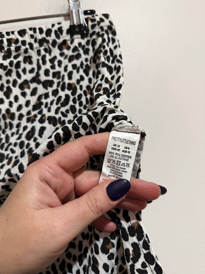 PrettyLittleThing Leopard Print Mini Skirt | UK 12