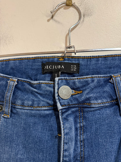 Decjuba Blue Skinny Jeans | AU 16