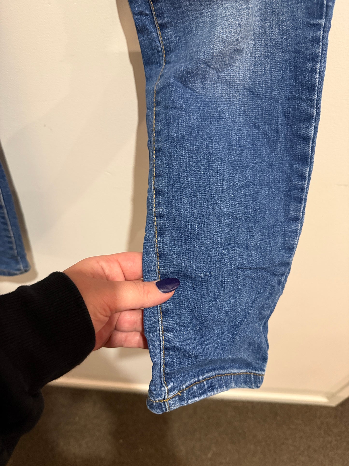 Decjuba Blue Skinny Jeans | AU 16