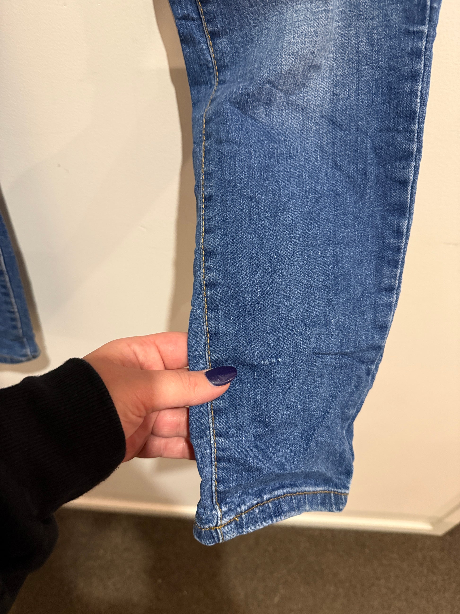 Decjuba Blue Skinny Jeans | AU 16