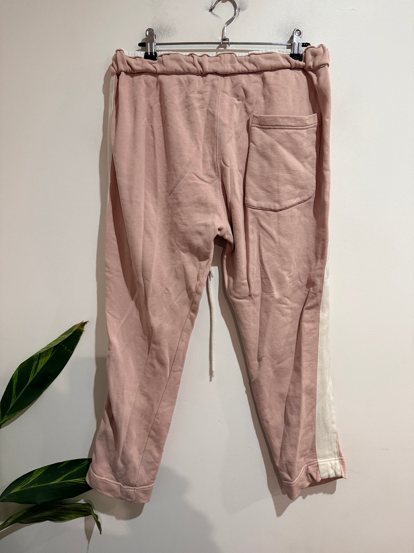 Bassike Pink Track Pants | Size 2