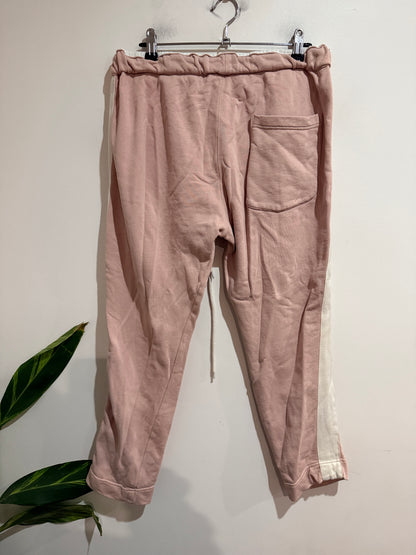 Bassike Pink Track Pants | Size 2