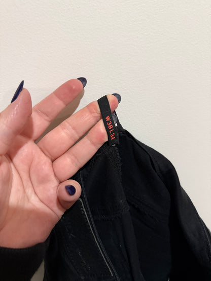 ONLY Black Skinny Jeans with Zip Pocket Detail