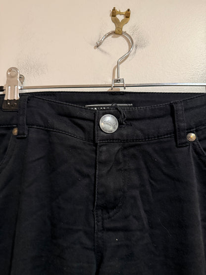 ONLY Black Skinny Jeans with Zip Pocket Detail