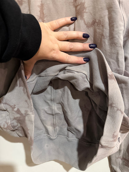 Unbranded Tie-Dye Grey Pullover Sweatshirt