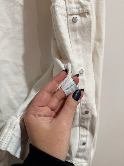 Glassons White Denim Jacket - Size 12