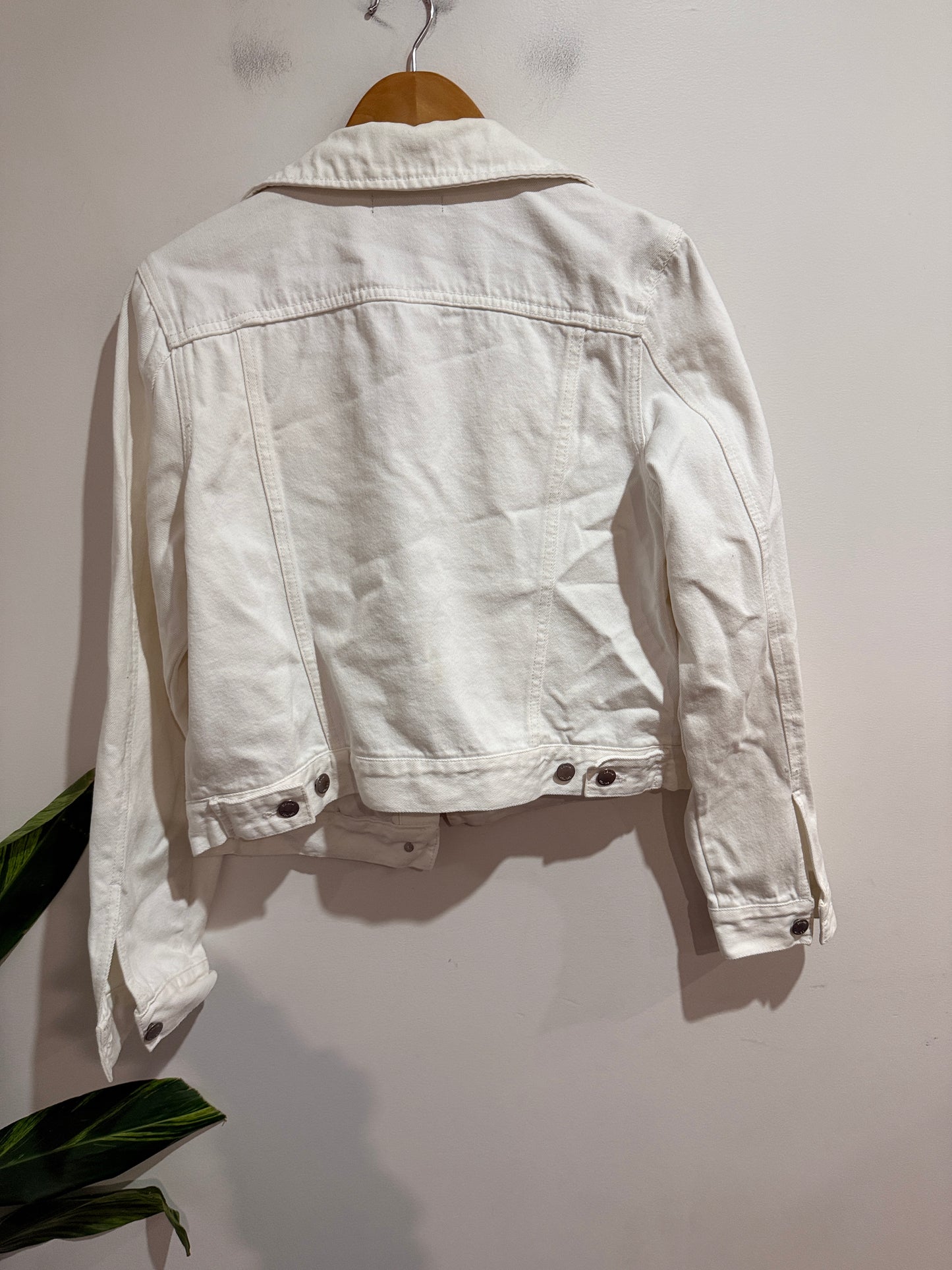Glassons White Denim Jacket - Size 12