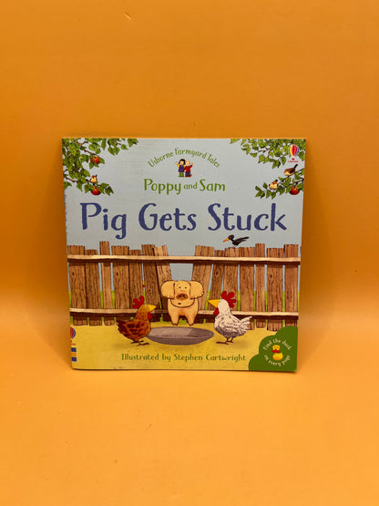 Pig Gets Stuck by Heather Amery