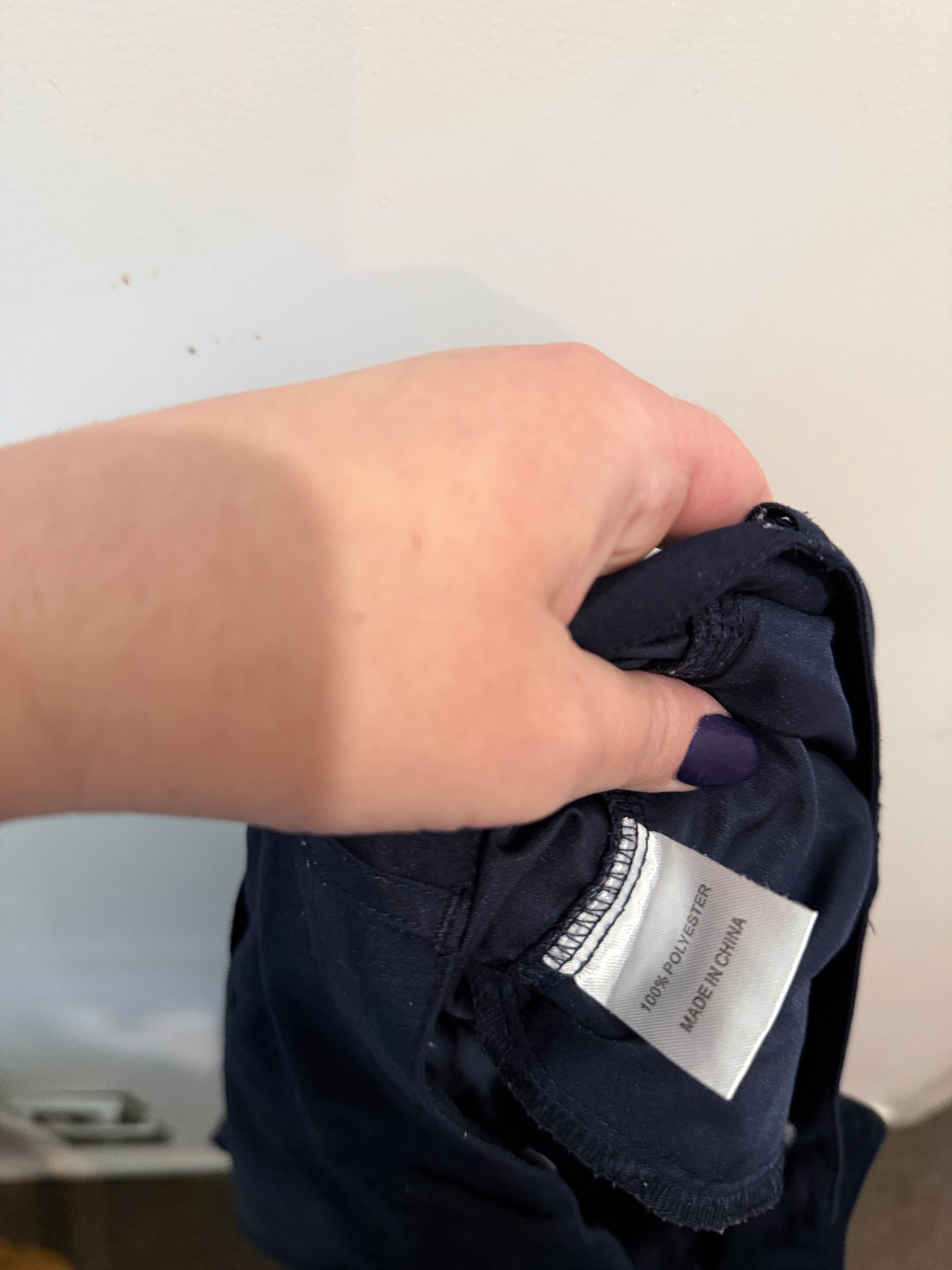 Resort Navy Cropped Capri Pants