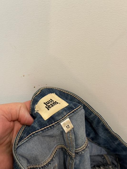 Just Jeans High Rise Skinny Jeans - Size 12