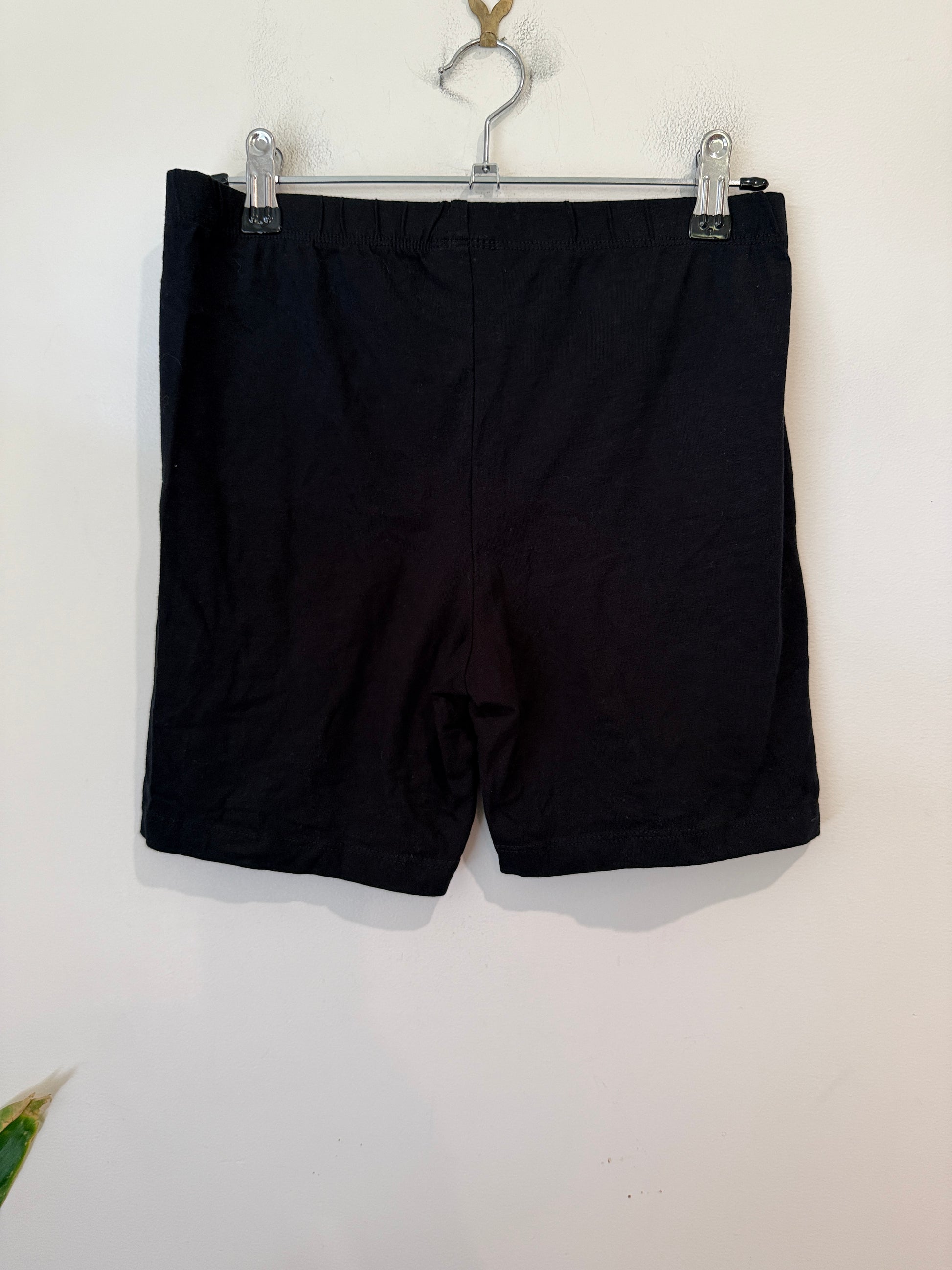 Unbranded Black Bike Shorts - Size 14