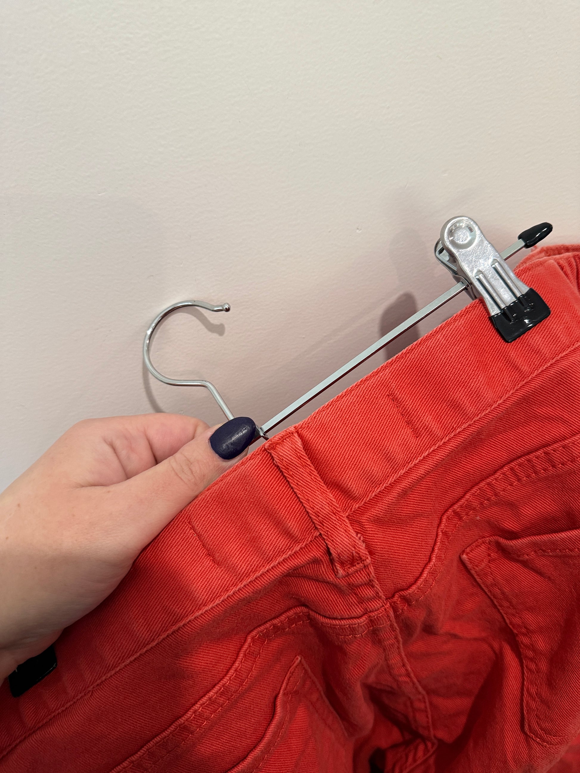 Capture Red Cropped Pants