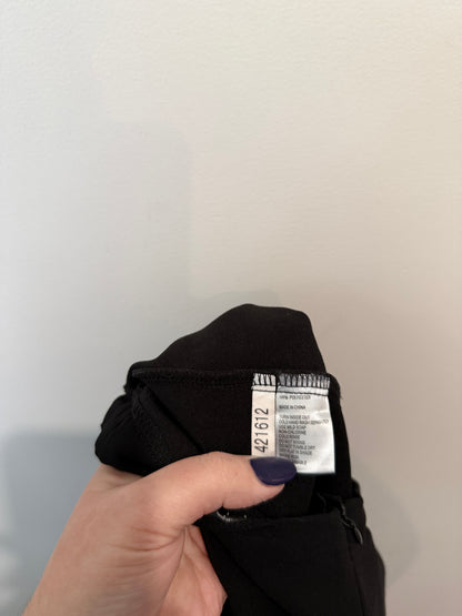 Unbranded Black Sheer Wrap Front High-Low Maxi Skirt