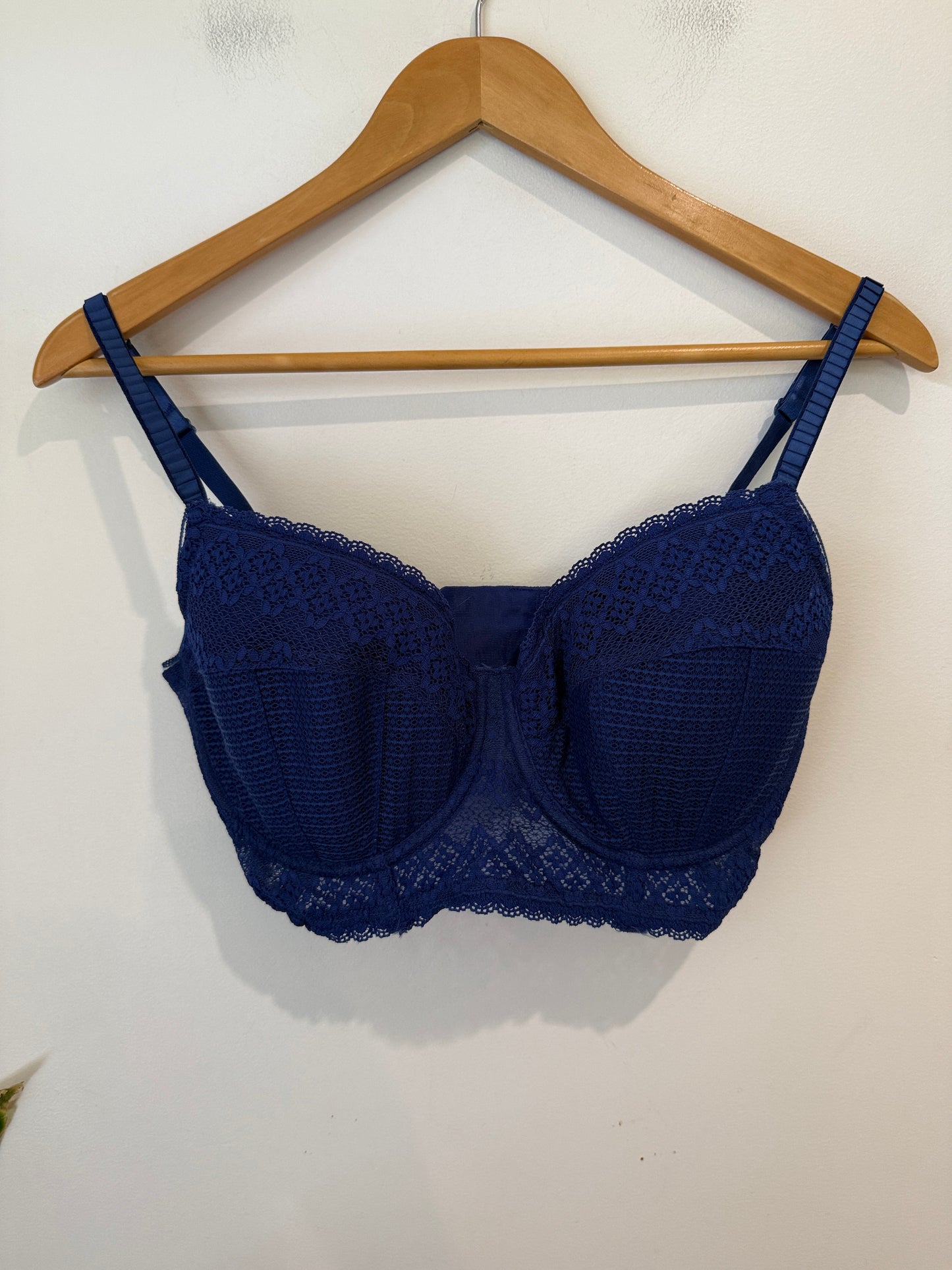 Unbranded Royal Blue Lace Underwire Bralette