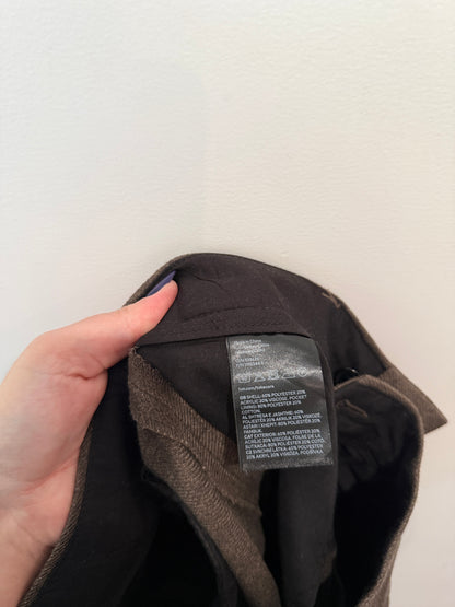 H&M Men's Brown Relaxed Fit Trousers