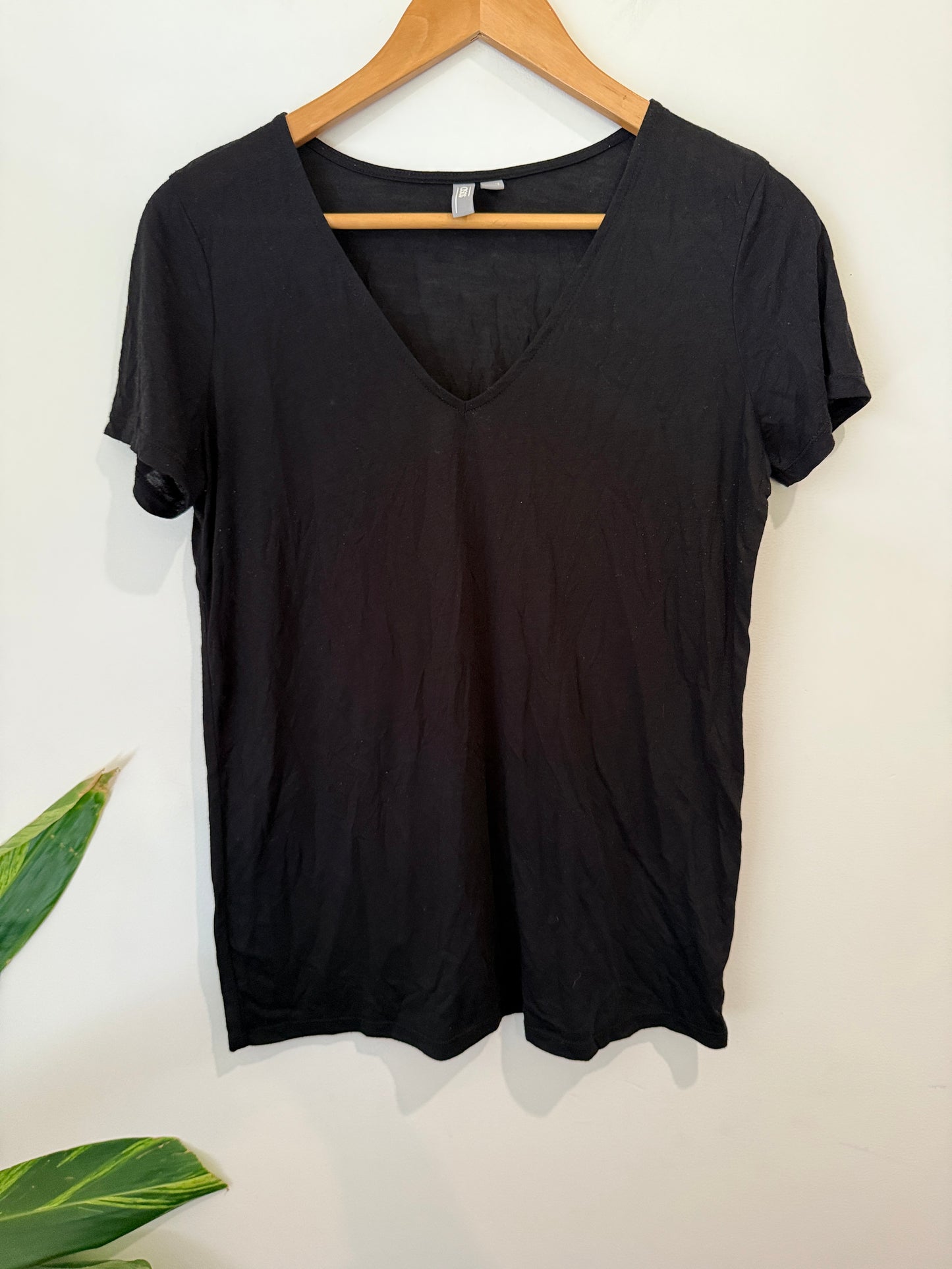 ASOS Black V-Neck Tee