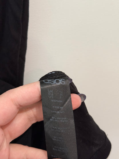 ASOS Black V-Neck Tee