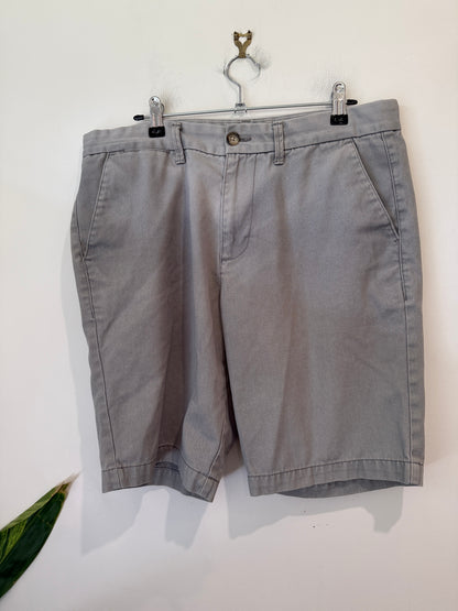Pilgrim Men's Grey Chino Shorts - Size 34