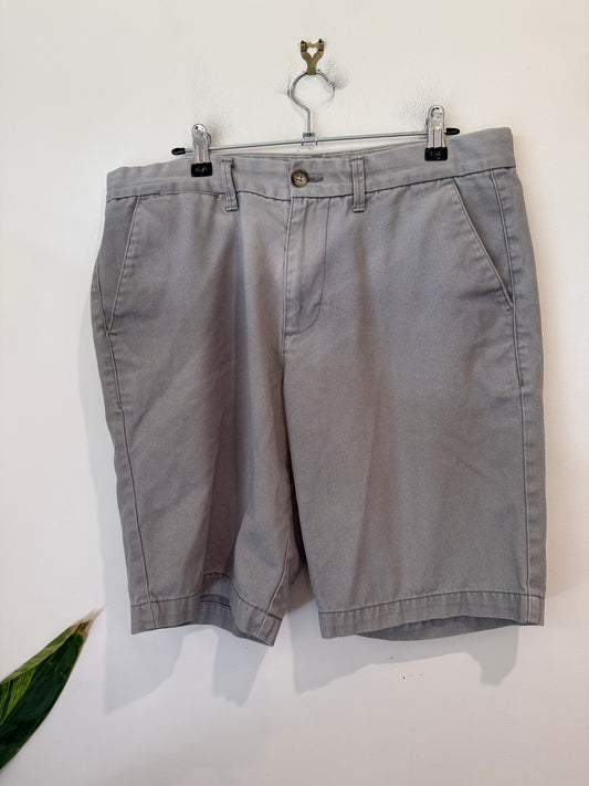 Pilgrim Men's Grey Chino Shorts - Size 34