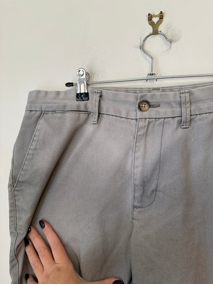 Pilgrim Men's Grey Chino Shorts - Size 34