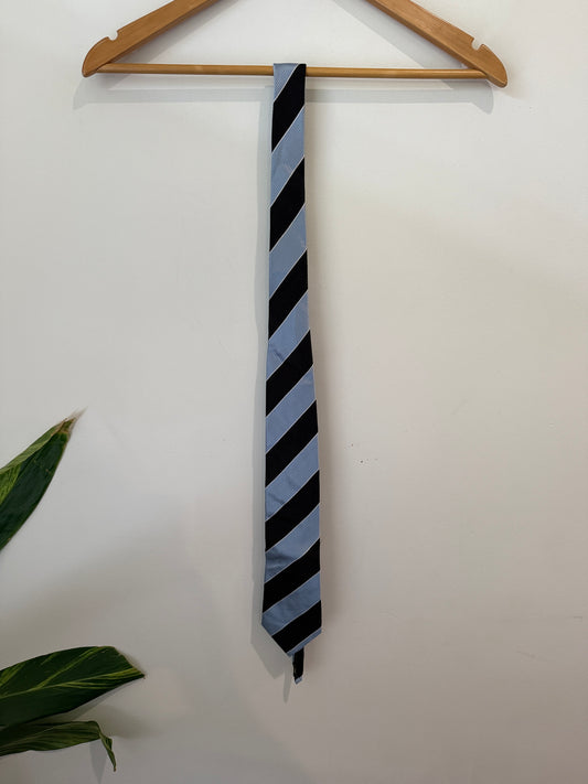 Nicholas Jermyn Striped Silk Tie