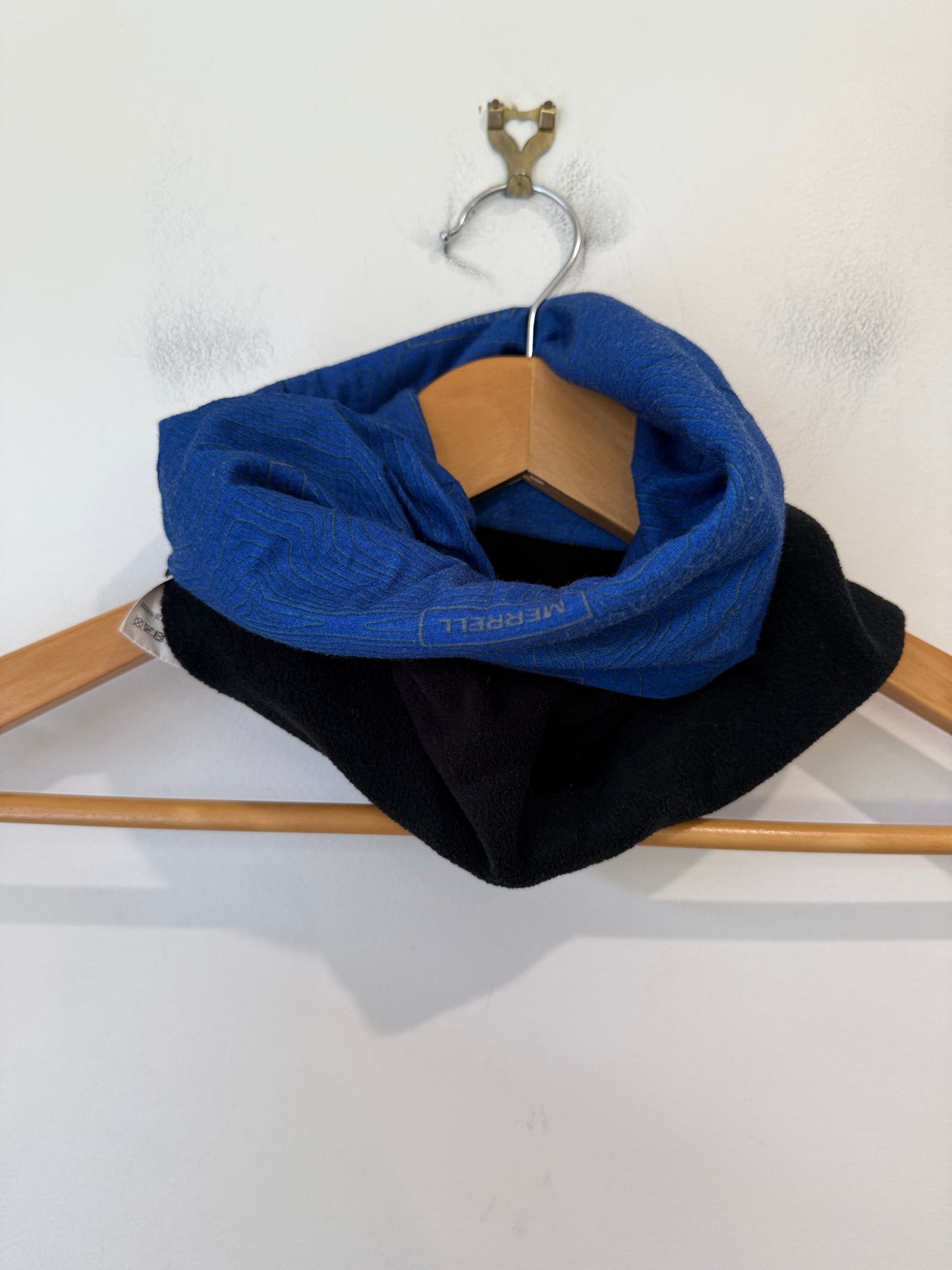 Icebreaker Merino Neck Warmer - Blue/Black