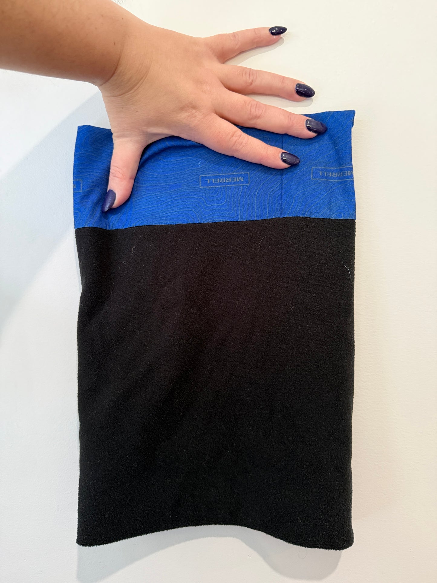Icebreaker Merino Neck Warmer - Blue/Black