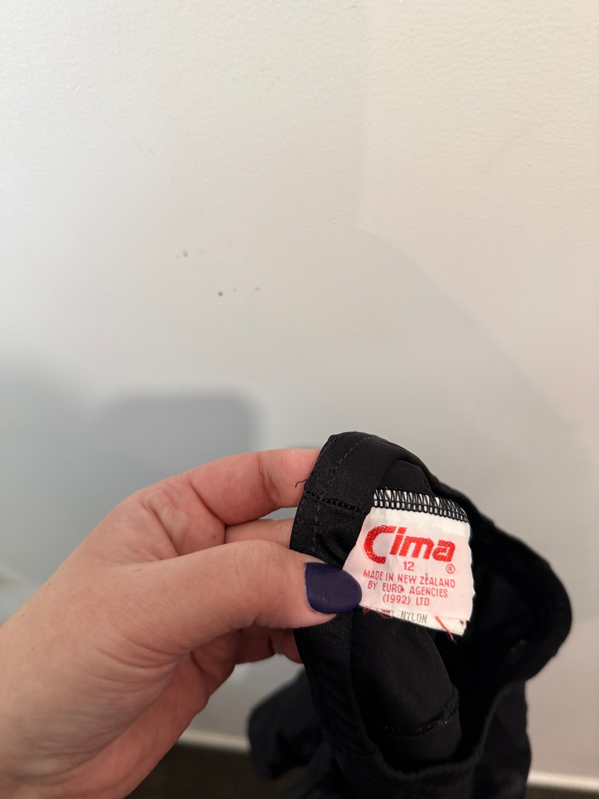 Cima Black Padded Cycling Shorts
