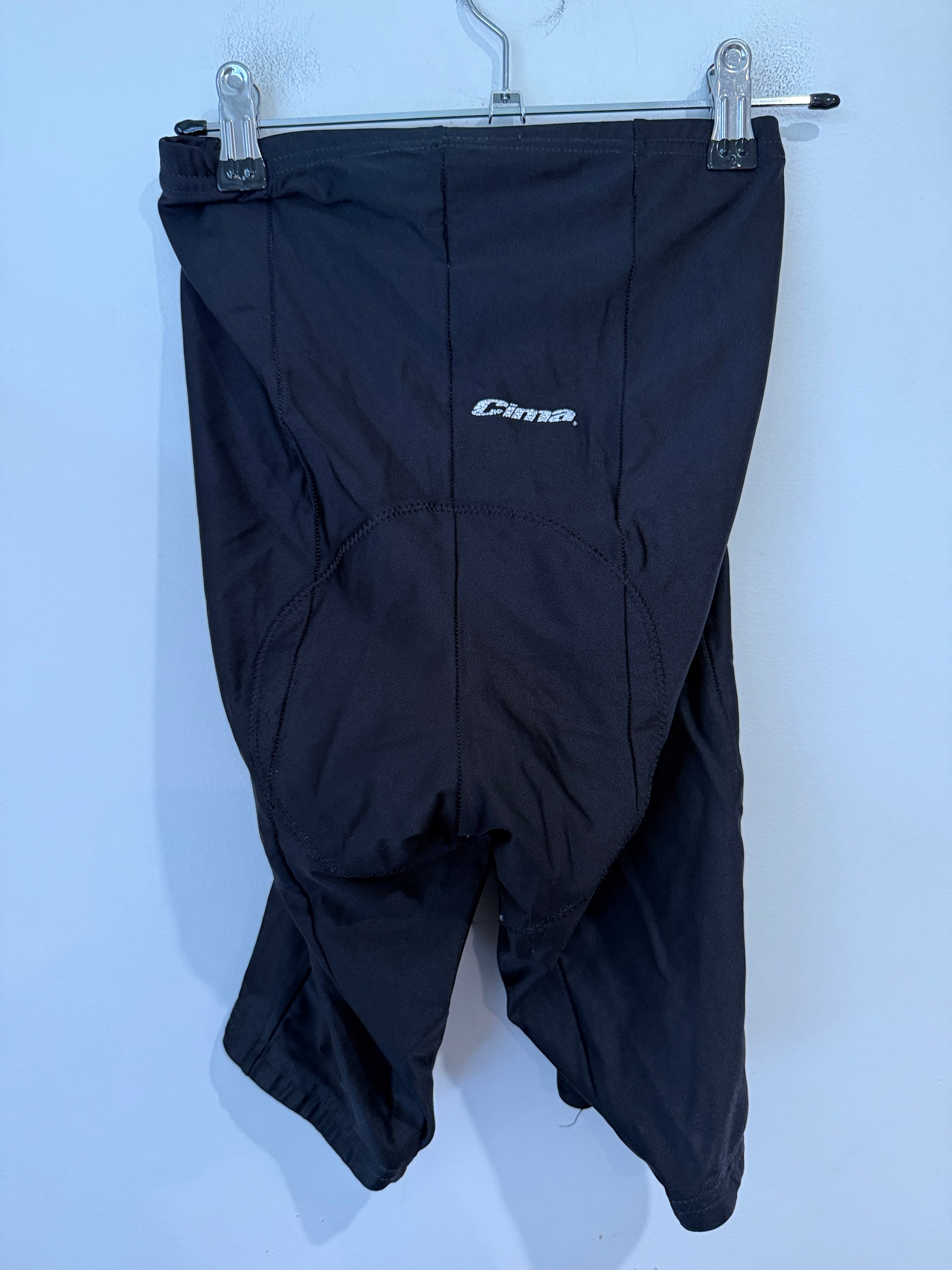 Cima Black Padded Cycling Shorts