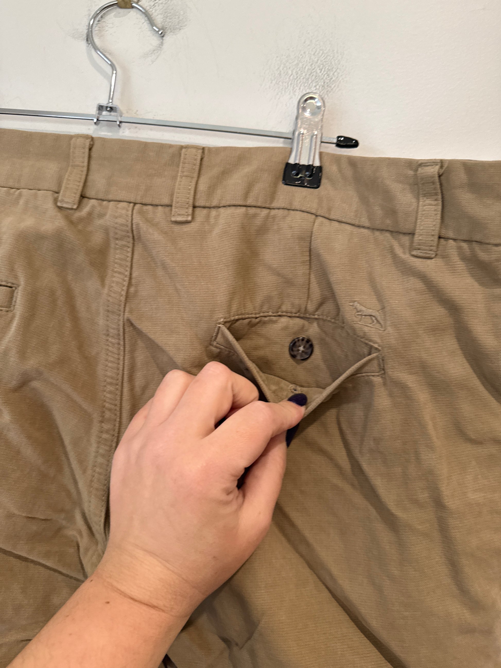 Authentic Men's Khaki Classic Fit Chinos