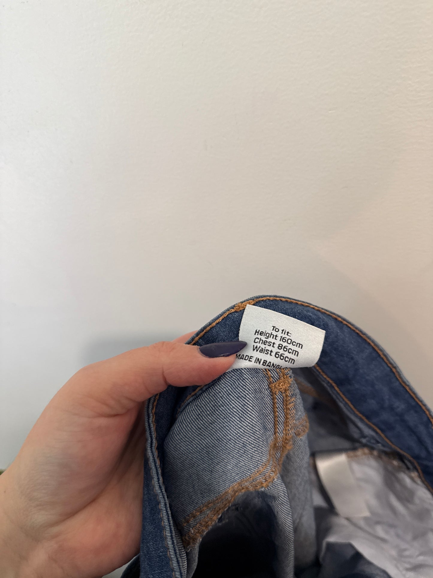 YD Blue Skinny Jeans - Size 14