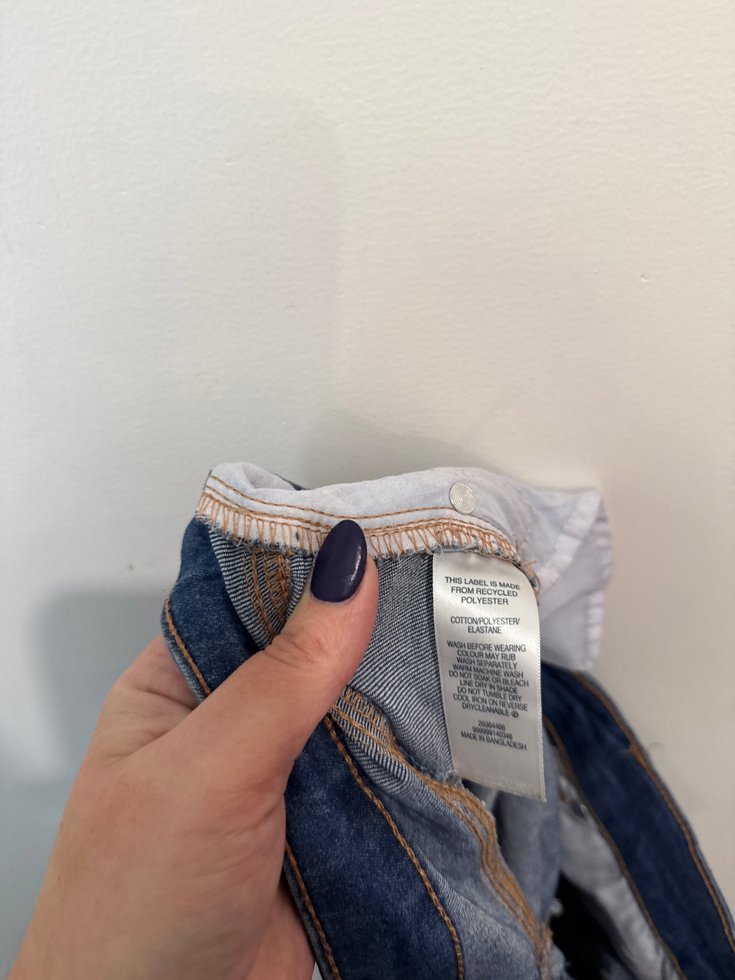 YD Blue Skinny Jeans - Size 14