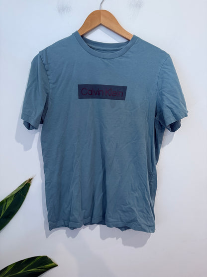 Calvin Klein Box Logo Tee Size S