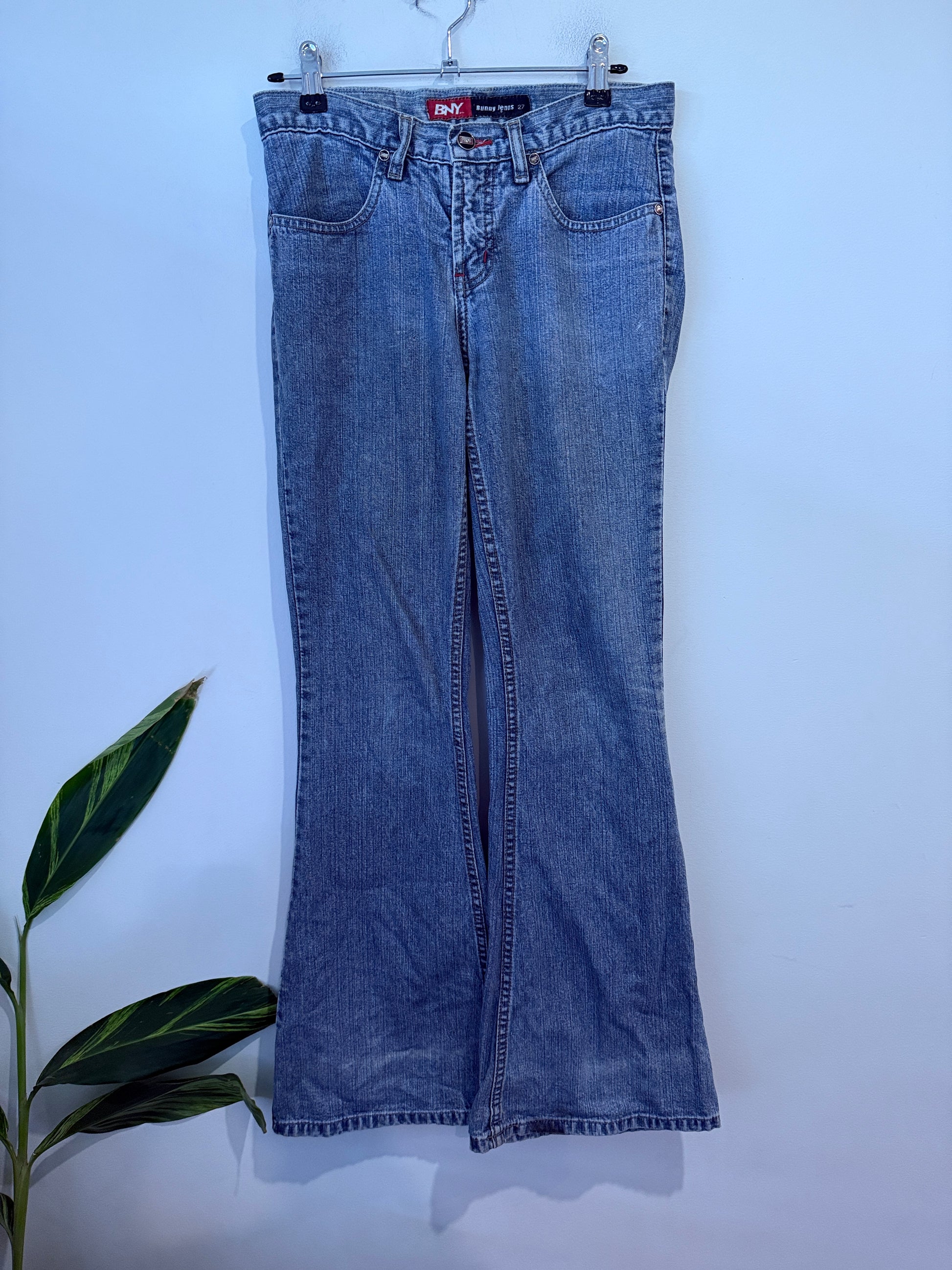 BNY Bunny Jeans Denim Flare Jeans Size 27