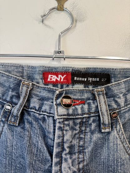 BNY Bunny Jeans Denim Flare Jeans Size 27
