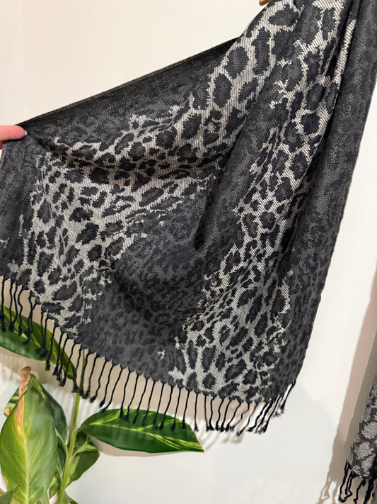 Leopard Print Scarf