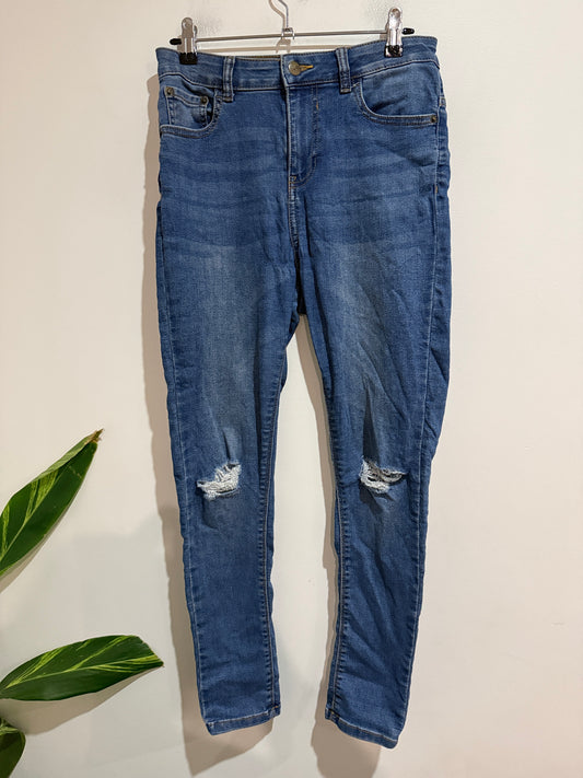 Dotti Distressed Skinny Jeans Size 10