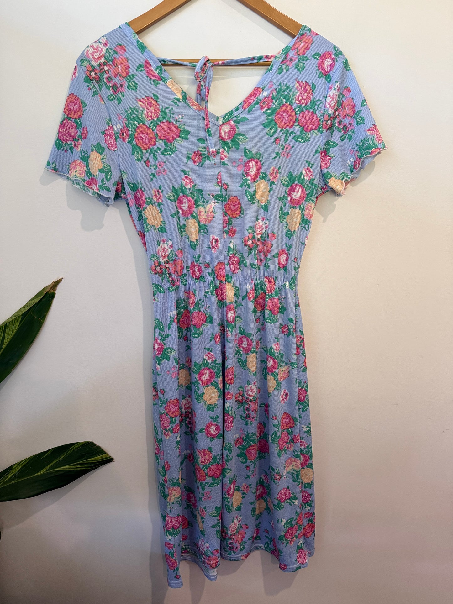 Maurices Floral Midi Dress Size XL | U/Arm to U/Arm 46cm