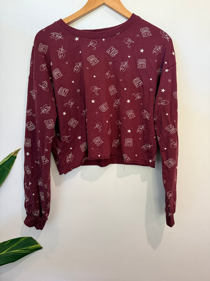 Ginger Long-sleeve Top Size L