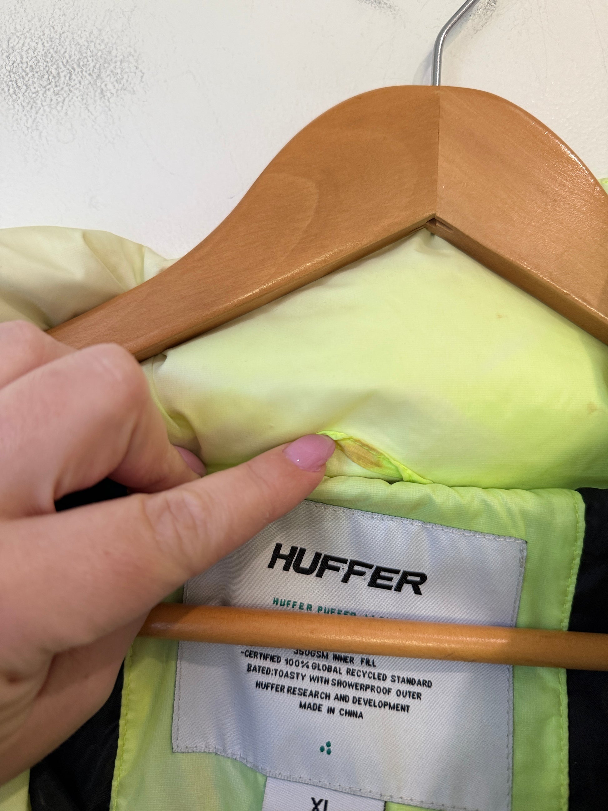 Huffer (NZ Designed) Puffer Jacket Size XL