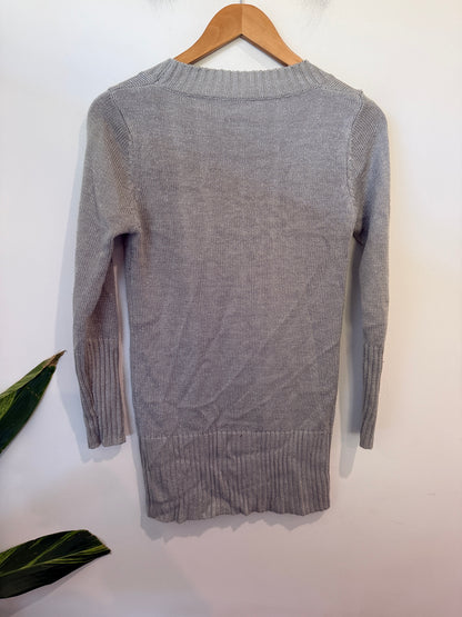 Brand Unknown Long-sleeve Knit Tunic Top Size U/Arm to U/Arm 43cm
