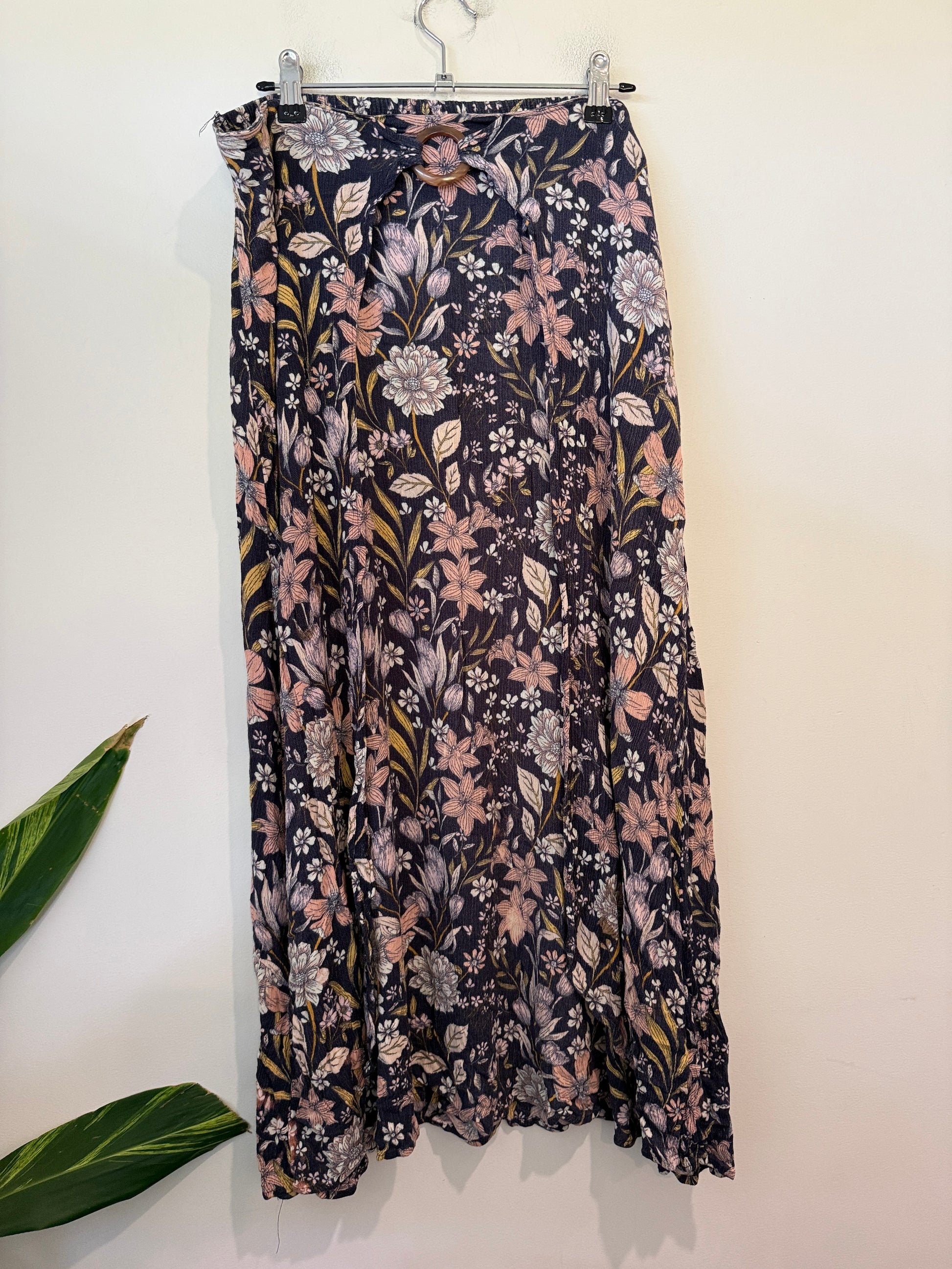 Autograph Bohemian-style Floral Maxi Skirt Size 16