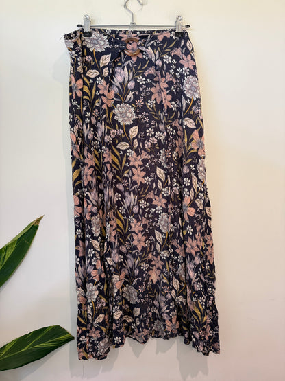 Autograph Bohemian-style Floral Maxi Skirt Size 16