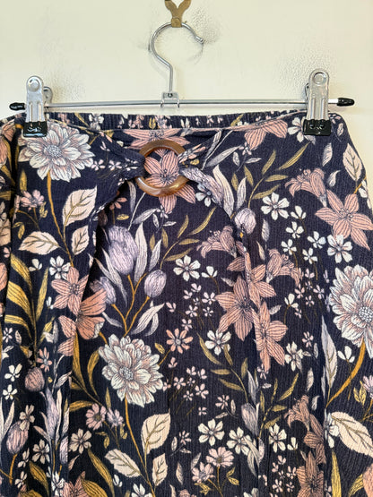 Autograph Bohemian-style Floral Maxi Skirt Size 16