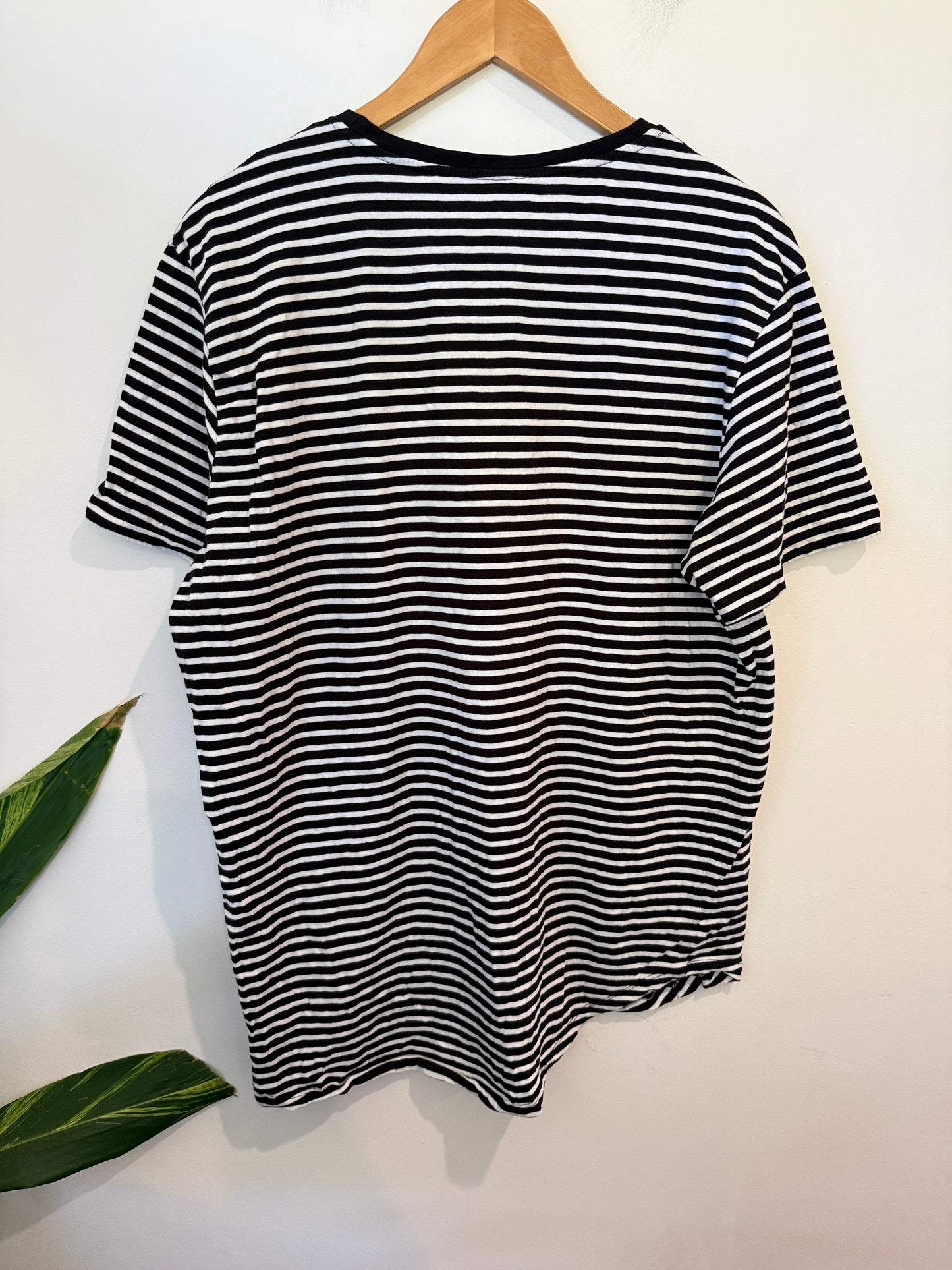 Garage Striped Short-sleeve T-shirt Size XL