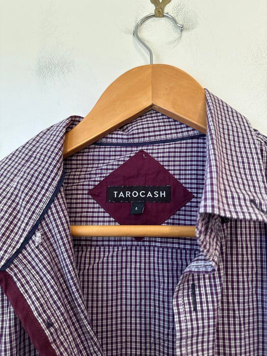 Tarocash Checkered Long-sleeve Shirt Size L